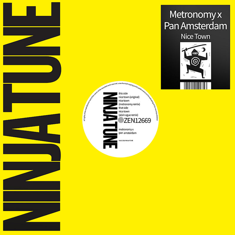 Metronomy x Pan Amsterdam - Nice town (maxi 45 tours)
