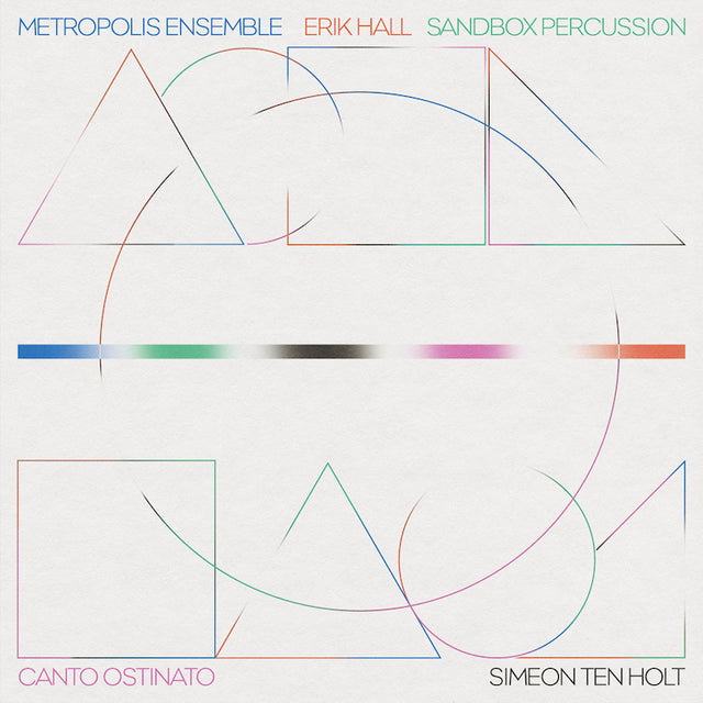 Erik Hall & Metropolis Ensemble & Sandbox Percussion - Canto ostinato (CD) - Velvet Music