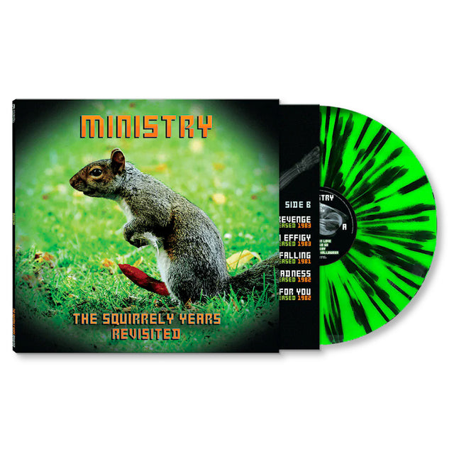 Ministry - The squirrely years revisited (green/black splatte (LP) - Velvet Music