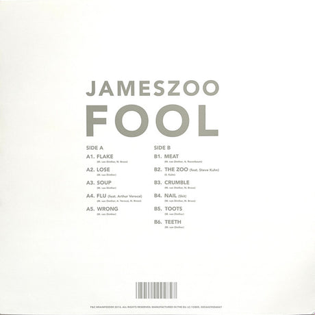 Jameszoo - Fool (LP) - Velvet Music