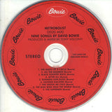 David Bowie - Metrobolist (Nine Songs By David Bowie) (CD) - Velvet Music
