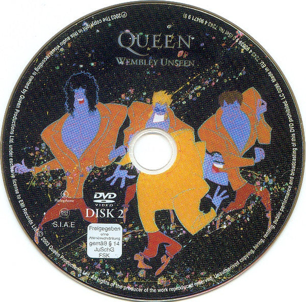 Queen - Live At Wembley Stadium (tweedehands DVD) - Velvet Music