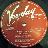 Memphis Slim - Memphis Slim At The Gate Of Horn (LP) - Velvet Music