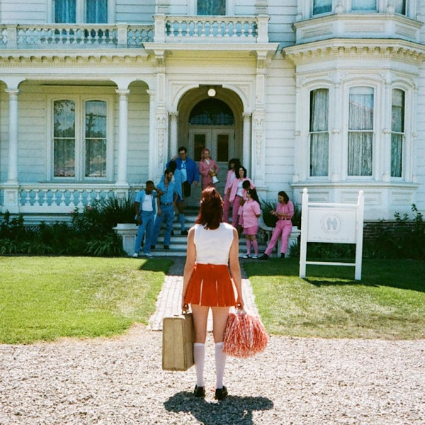 Muna & Phoebe Bridgers - Silk chiffon -opaque pink vinyl- (7-inch single) - Velvet Music