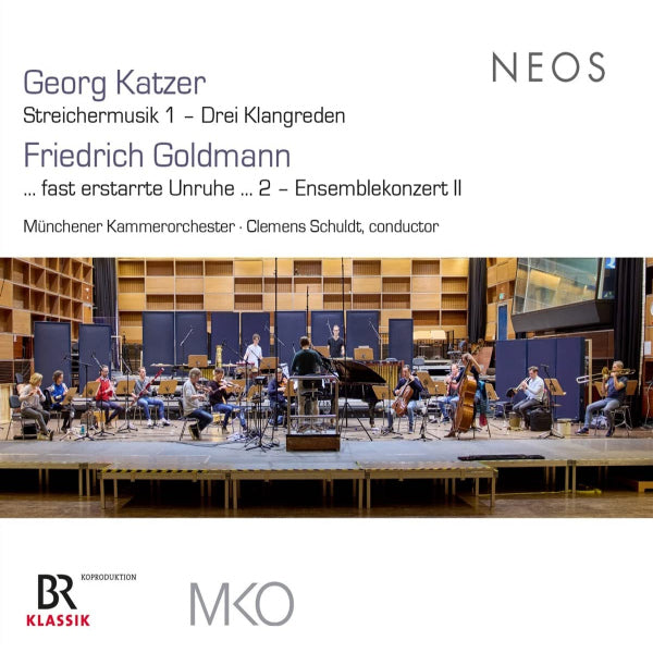 Munchener Kammerorchester / Clemens Schuldt - Georg katzer: streichermusik 1 / friedrich goldmann: ensemblekonzert II (CD) - Velvet Music