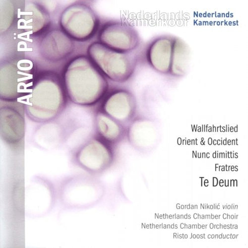 Netherlands Chamber Choir - Part: te deum/fratres/wallfahrtslied (CD)