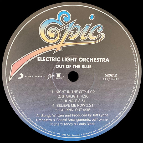 Electric Light Orchestra - Out Of The Blue (LP) - Velvet Music