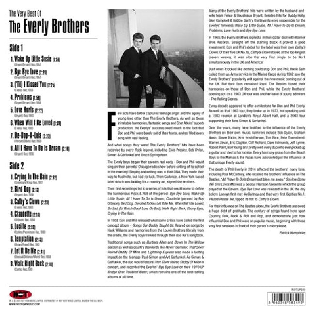 Everly Brothers - The very best of (LP)