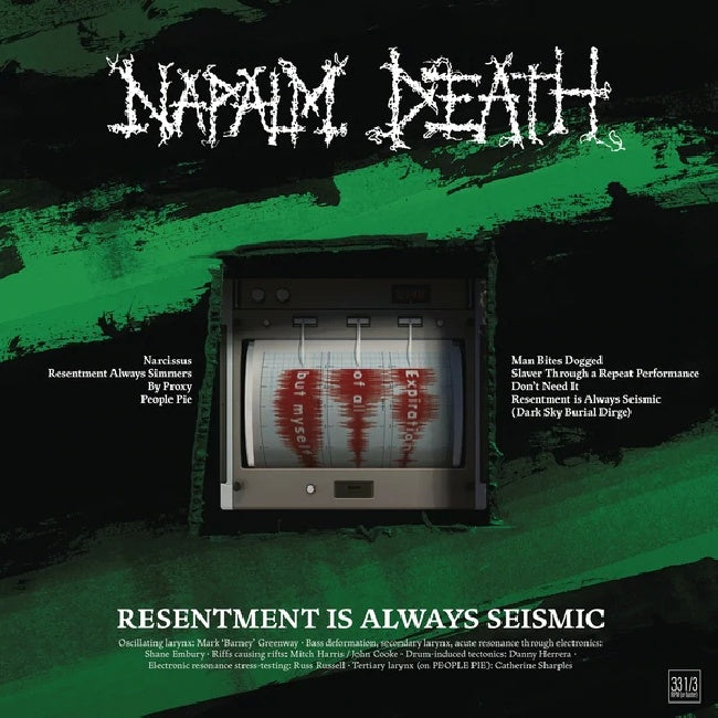 Napalm Death - Resentment is always seismic - a final throw of throes (CD) - Velvet Music
