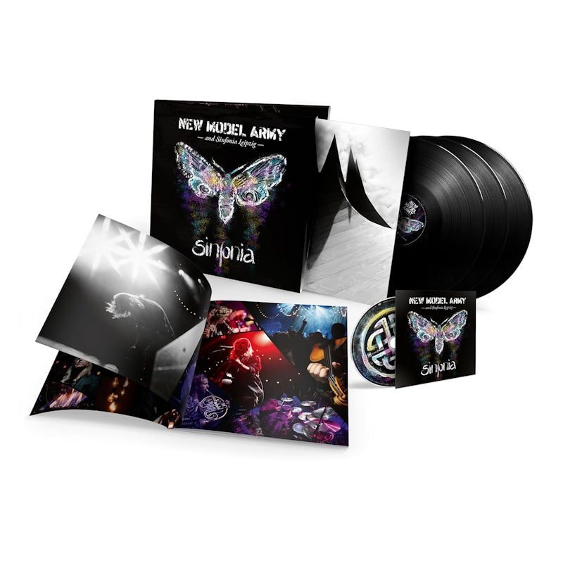 New Model Army and Sinfonia Leipzig - Sinfonia -3lp+dvd- (LP) - Velvet Music