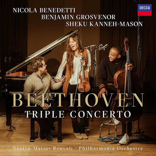Ludwig van Beethoven, Nicola Benedetti, Benjamin Grosvenor, Sheku Kanneh-Mason - Triple Concerto (LP) - Velvet Music