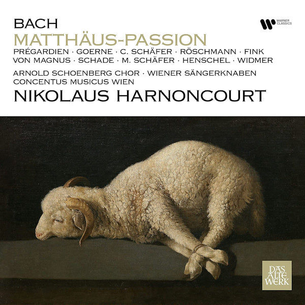 Nikolaus Harnoncourt - Bach: matthaus-passion (LP) - Velvet Music