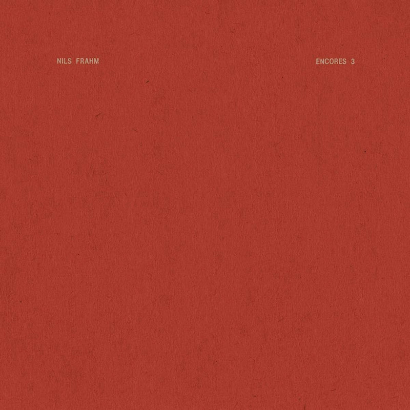 Nils Frahm - Encores 3 (12-inch maxi-single) - Velvet Music
