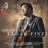 Ning Feng - Elgar & Finzi concertos pour violon (CD)