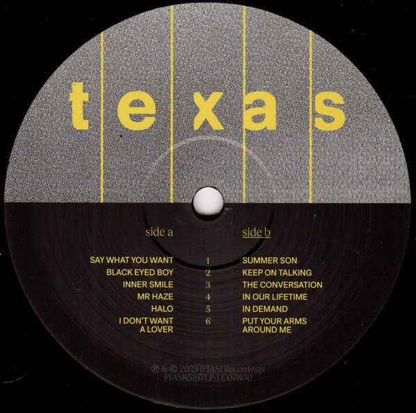 Texas - The very best of 1989-2023 (LP) - Velvet Music