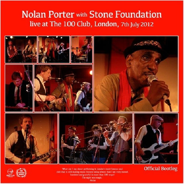 Nolan Porter & Stone Foundation - Live At The 100 Club (LP) - Velvet Music