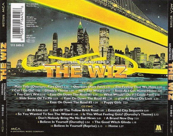 Various - The Wiz (Original Soundtrack) (tweedehands CD) - Velvet Music