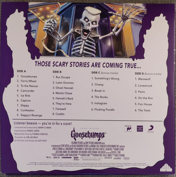 Danny Elfman - Goosebumps (LP) - Velvet Music
