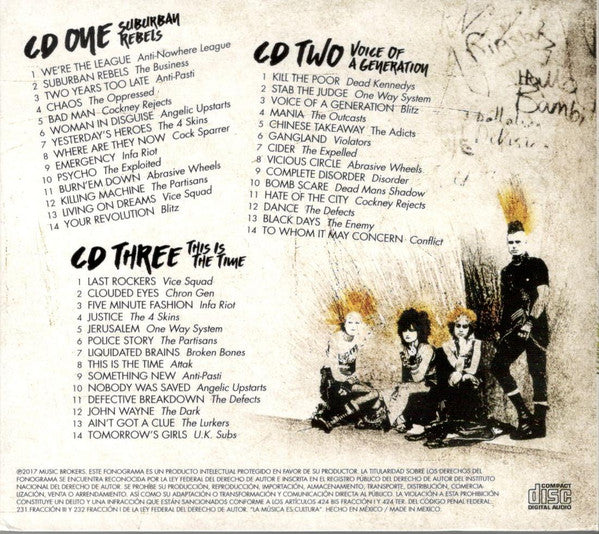V/A (Various Artists) - Street punk rock box (CD)