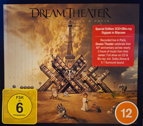 Dream Theater - Quarantième: Live À Paris (CD) - Velvet Music