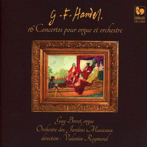 Orchestre Des Jardins Musicaux - G.F. Haendel - 16 concertos pour orgue et orchestre (CD)