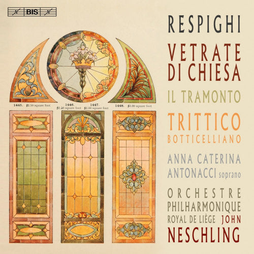 O. Respighi - Respighi - vetrate di chiesa and trittico (CD)