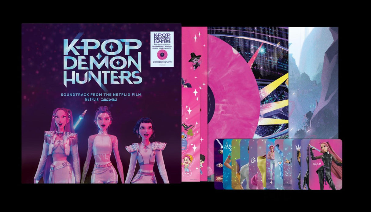 OST - Kpop Demonhunters LP (Galaxy Vinyl LP)