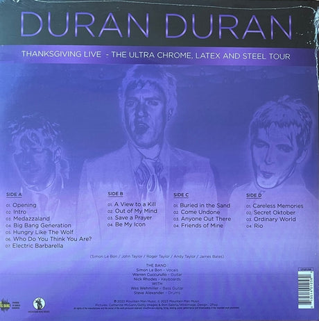 Duran Duran - Ultra chrome, latex & steel tour (LP) - Velvet Music