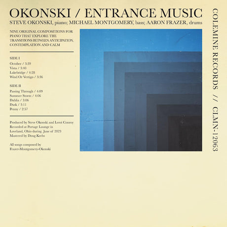Okonski - Entrance music (orange/black swirl) (LP) - Velvet Music