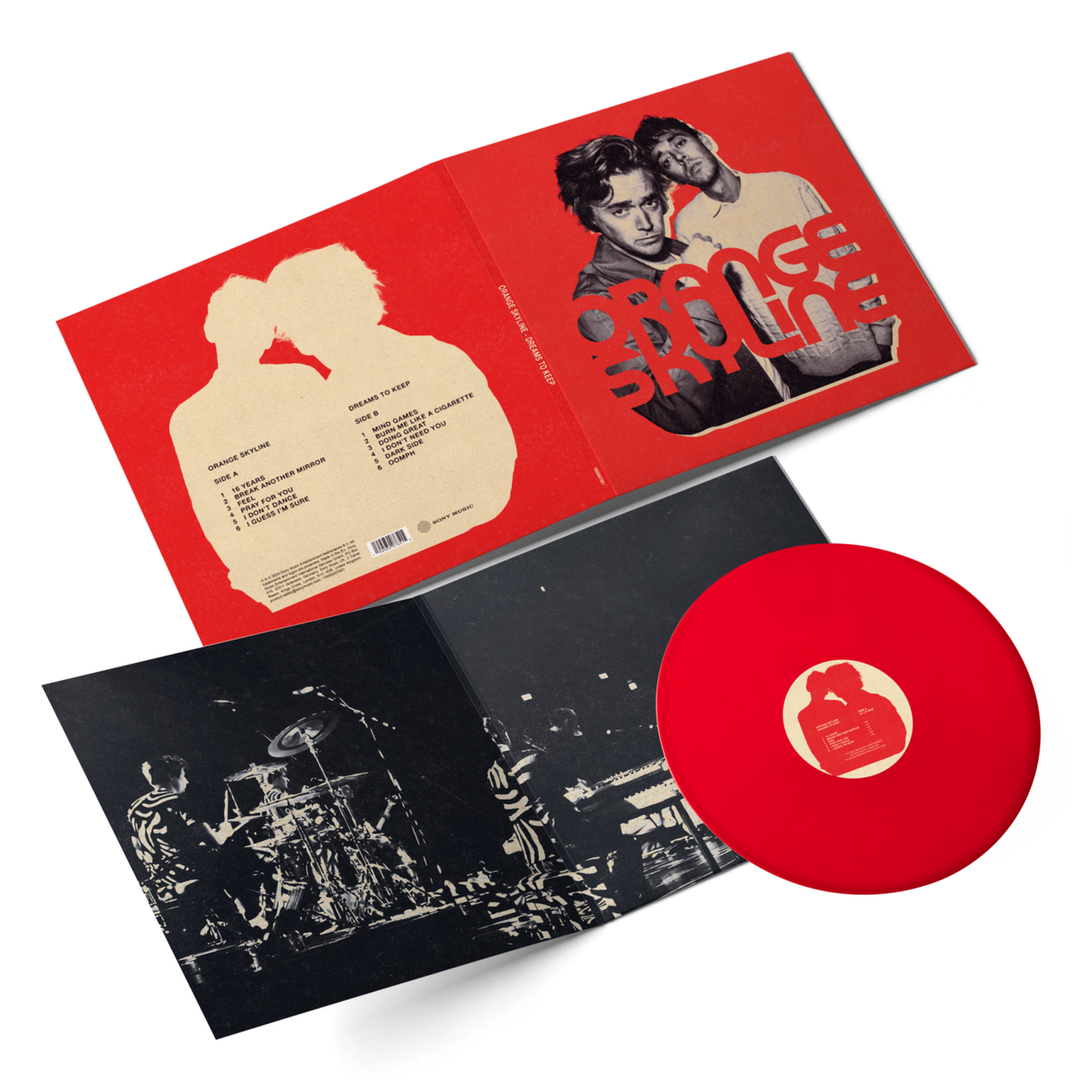 Orange Skyline - Dreams to keep (red Vinyl LP) - Velvet Music