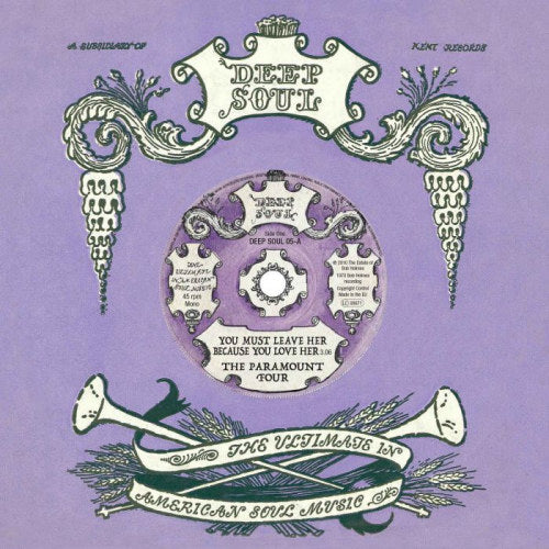 Paramount Four - You must leave her because you love her/what have you got to gain by losing me (12-inch maxi-single) - Velvet Music