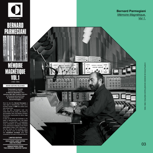 Bernard Parmegiani - M moire magn tique, vol 1. (LP) - Velvet Music