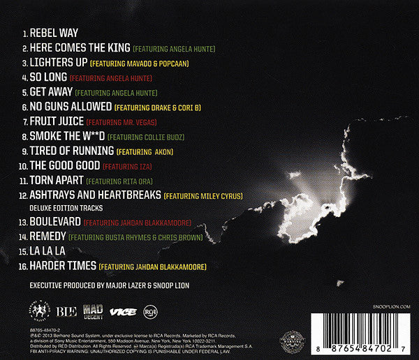 Snoop Lion - Reincarnated (tweedehands CD) - Velvet Music