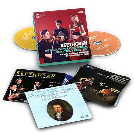 Ludwig Van Beethoven - Sonates pour violon, sonates pour violoncelle, trios à cordes et trios avec piano (CD)