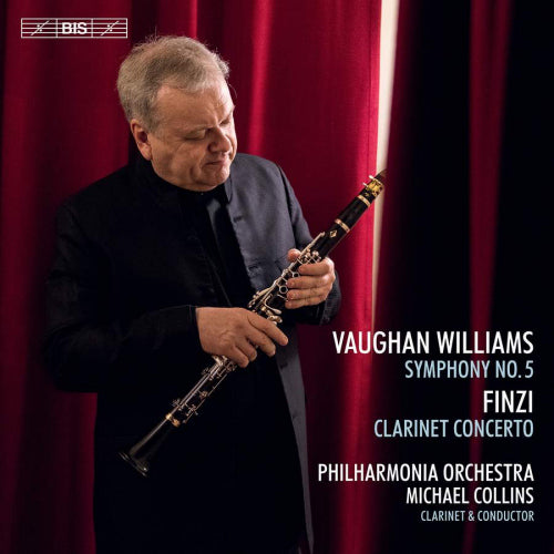 Michael Collins - Joue et dirige Vaughan Williams et Finzi (CD)