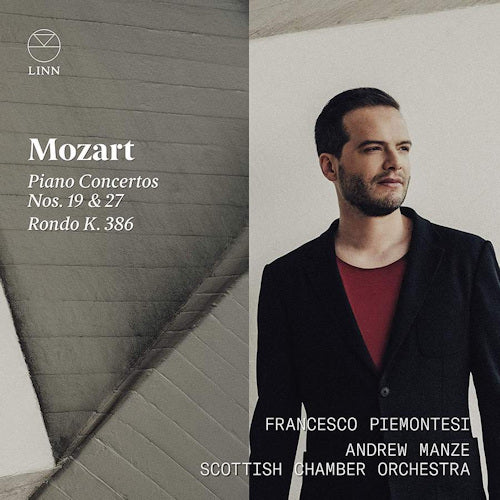 Francesco Piemontesi - Mozart piano concertos 19 & 27/rondo k.386 (CD)