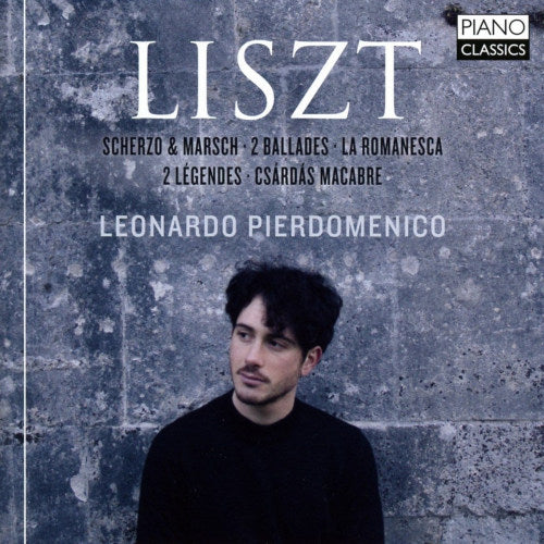 Franz Liszt - Scherzo &amp; march/2 ballads/la romanesca/2 legends (CD)
