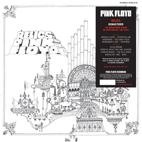 Pink Floyd - Relics (LP) - Velvet Music