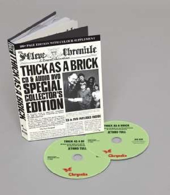 Jethro Tull - Thick as a brick (CD) - Velvet Music