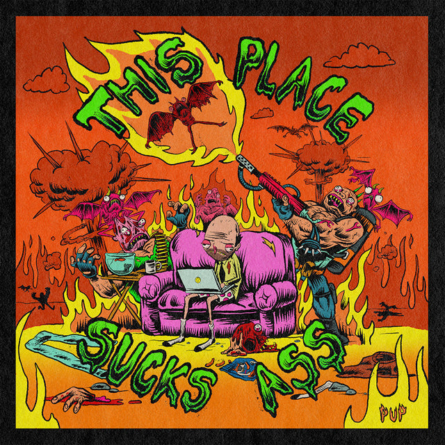 Pup - This place sucks ass (CD) - Velvet Music