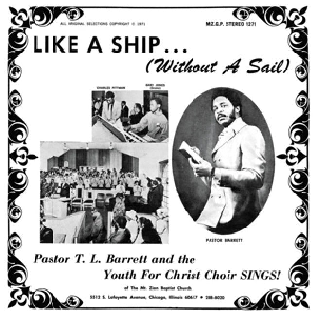 Pastor T.l. Barrett & The Youth For Christ Choir - Like a ship (without a sail) (LP)