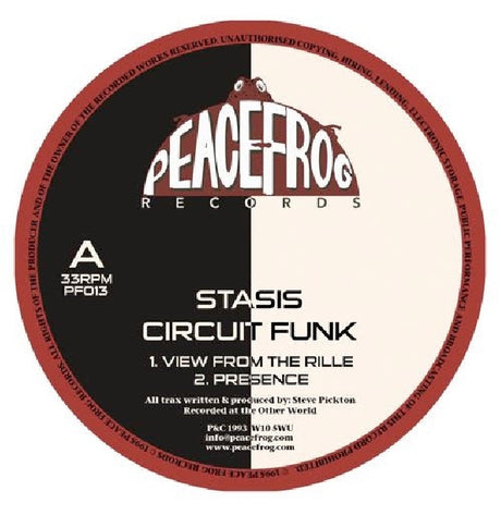 Stasis - Circuit funk (12-inch maxi-single) - Velvet Music