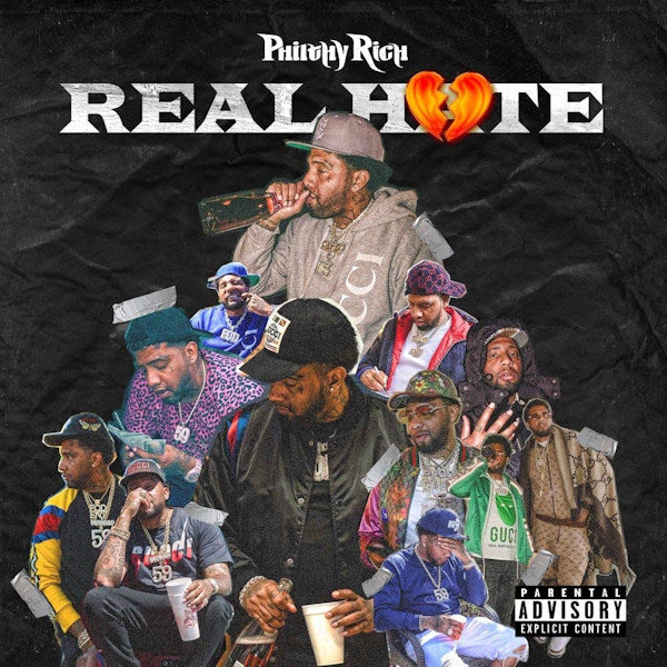 Philthy Rich - Real hate (CD)