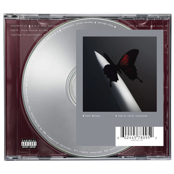 Post Malone - Twelve carat toothache (CD) - Velvet Music