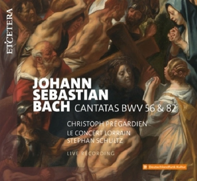 Christoph Pregardien - Bach kantaten bwv 56 & 82 (CD)