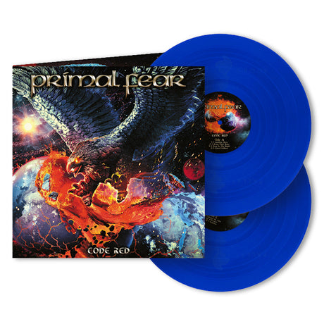 Primal Fear - Code red -transparant blue vinyl-	 (LP) - Velvet Music