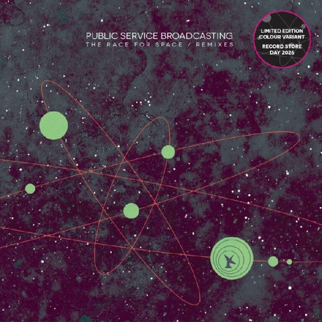 Public  Service Broadcasting - Race For Space  (Remixes), the (LP) - Velvet Music