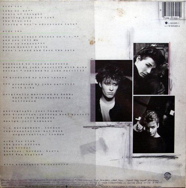 a-ha - Hunting High And Low (tweedehands LP) - Velvet Music