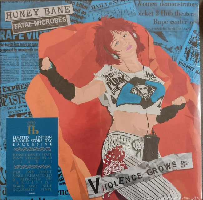 Honey Bane - Violence grows (LP) - Velvet Music