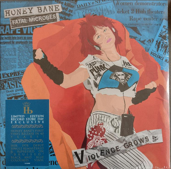 Honey Bane - Violence grows (LP) - Velvet Music